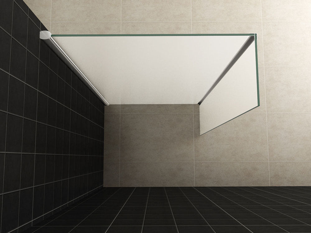 Frosted hoekwand matglas 35 cm 10 mm Nano 8719323033443