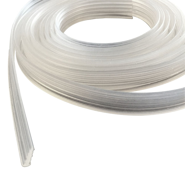 Plastic filler strip | 2mm x 200cm | Transparent
