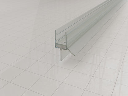 Rubberen waterkering 200 x 0,6 cm transparant - WDtegels