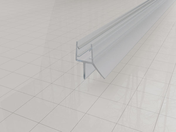 Rubber water barrier 200 x 0.8 cm transparent