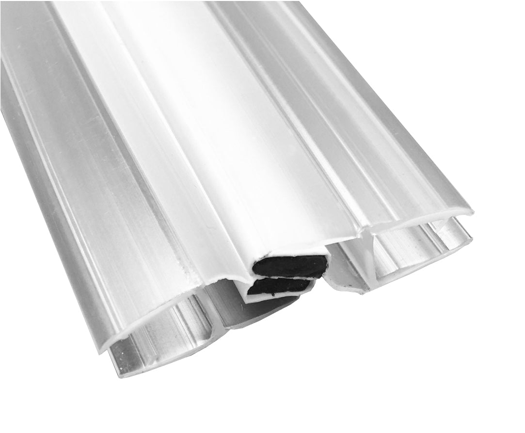 Set magneetstrip 6mm tbv dub.pendeldeuren - WDtegels