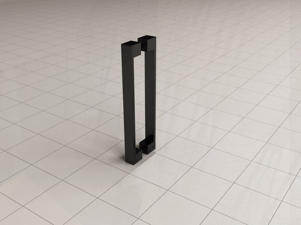 Tirador de puerta tipo 5 | 22,5cm | Negro mate