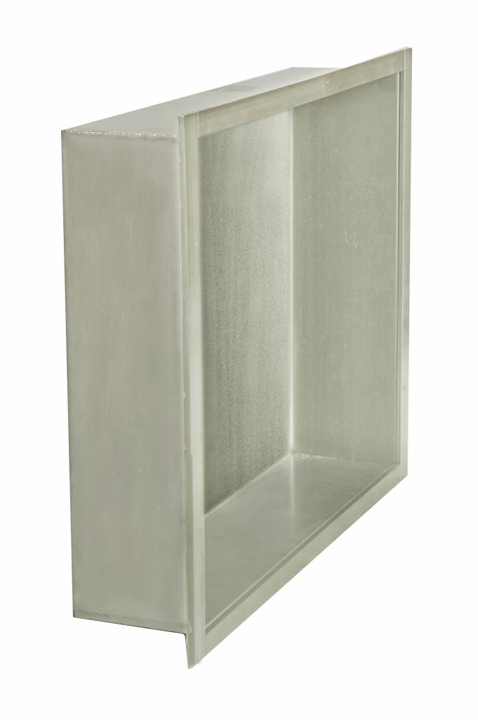 RVS wand nis 30x30