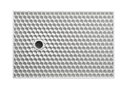 Stonea douchebak antislip composiet 900x900x30 mm inkortbaar mat wit - WDtegels