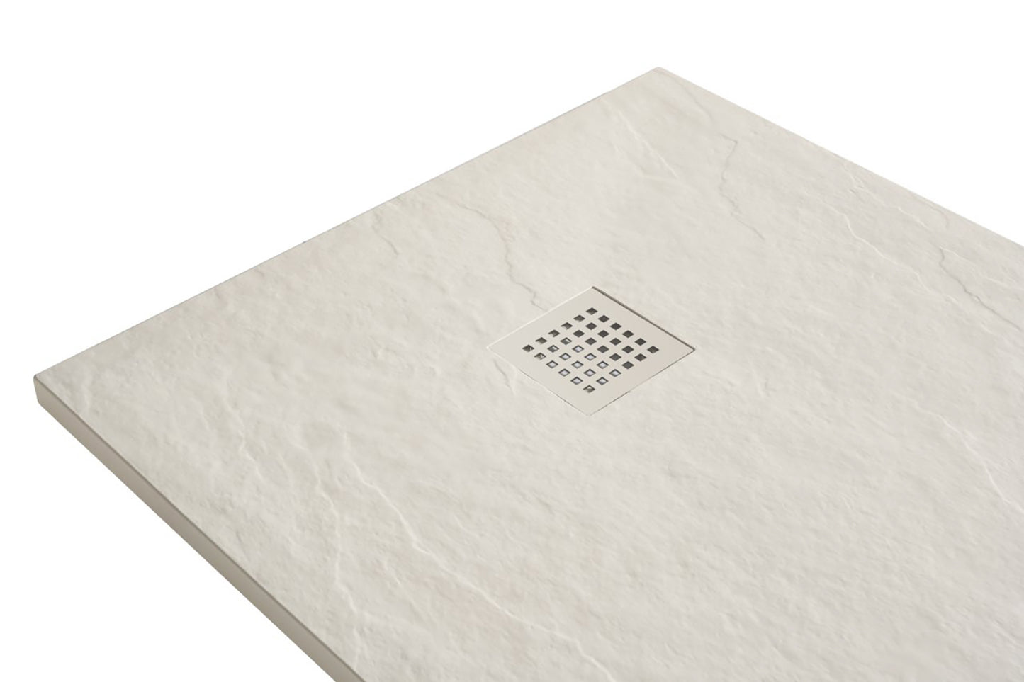 Stonea douchebak antislip composiet 900x900x30 mm inkortbaar beige - WDtegels