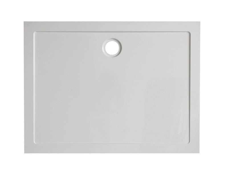 luxe douchebak SMC rechthoek 120x90x4 cm wit - WDtegels