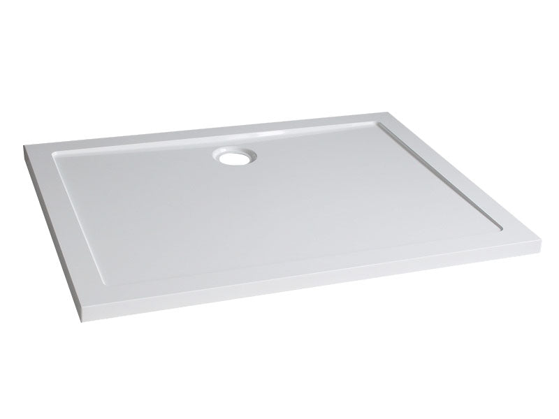 luxe douchebak SMC rechthoek 120x90x4 cm wit - WDtegels