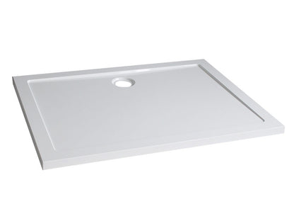 luxe douchebak SMC rechthoek 120x90x4 cm wit - WDtegels