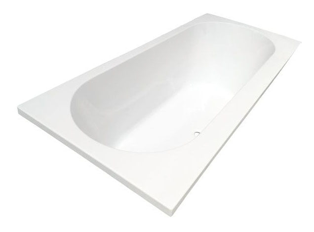 Wiesbaden Portus RD built-in bathtub 190x90x49 cm white DUO