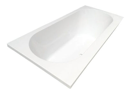 Wiesbaden Portus RD built-in bathtub 190x90x49 cm white DUO
