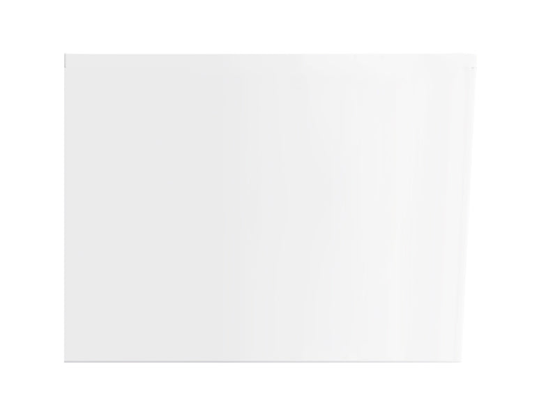 Zenn hoekbad links 180 x 80 cm acryl mat wit met waste mat wit - WDtegels