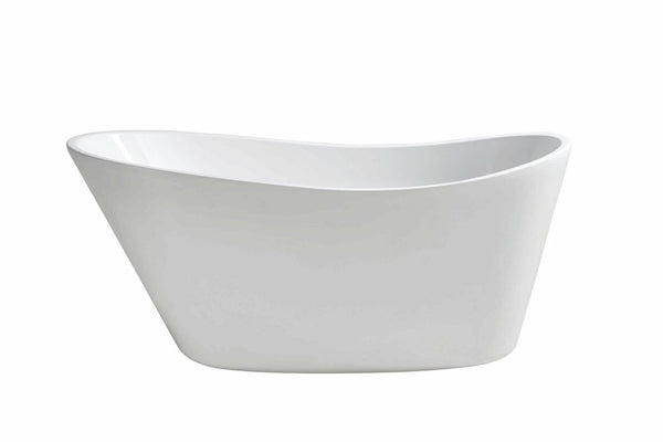 Wiesbaden Trapeze vrijstaand acryl ligbad 150 x 72 wit