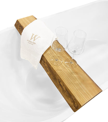 Wiesbaden OAK bath shelf robust 80x20x5