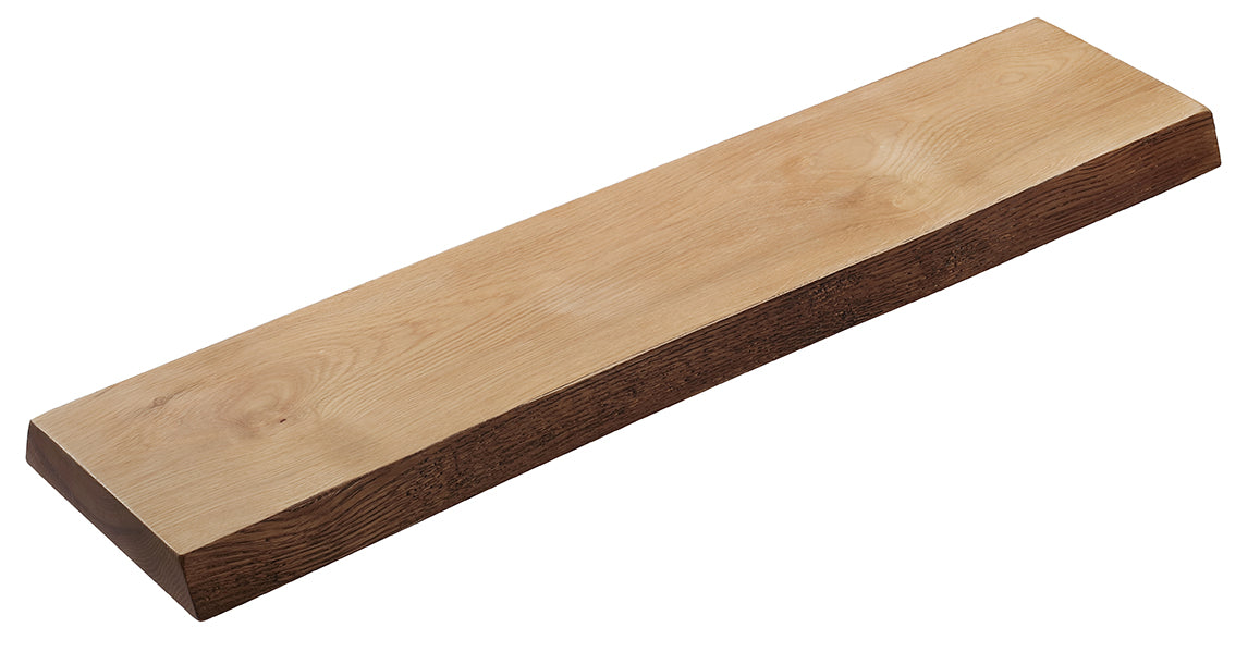 Wiesbaden OAK bath shelf robust 80x20x5