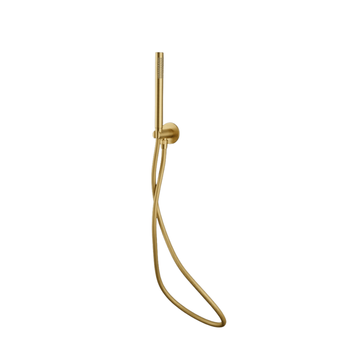 Handdouche met houder van inbouw regendoucheset Terni in goud