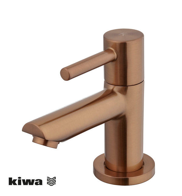 Grifo de fuente Caral Amador Kiwa 1/2'' bronce cepillado cobre PVD