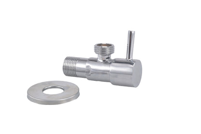 Minimal hoekstopkraan 1/2"x1/2" chroom - WDtegels