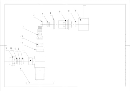 Minimal hoekstopkraan 1/2" x 3/8" of knel 10 mm chroom