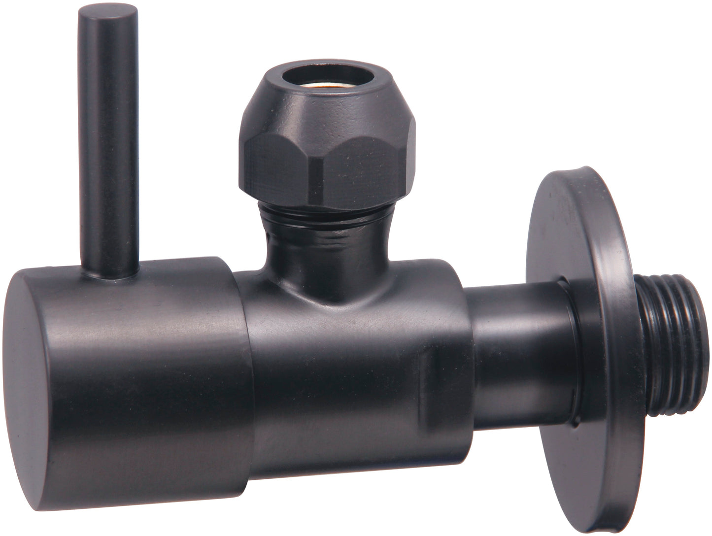 Minimal hoekstopkraan 3/8" x 3/8" of knel 10 mm gunmetal PVD - WDtegels