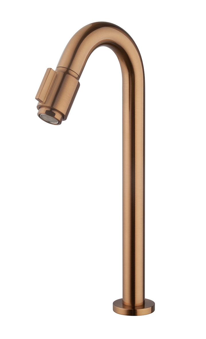 Caral Victoria fonteinkraan XL 1/2'' geborsteld brons koper PVD - WDtegels