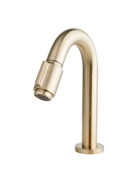 Wiesbaden Victoria luxe toiletkraan 1/2''geborsteld messing - WDtegels