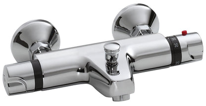 Universele thermostatische badmengkraan chroom - WDtegels