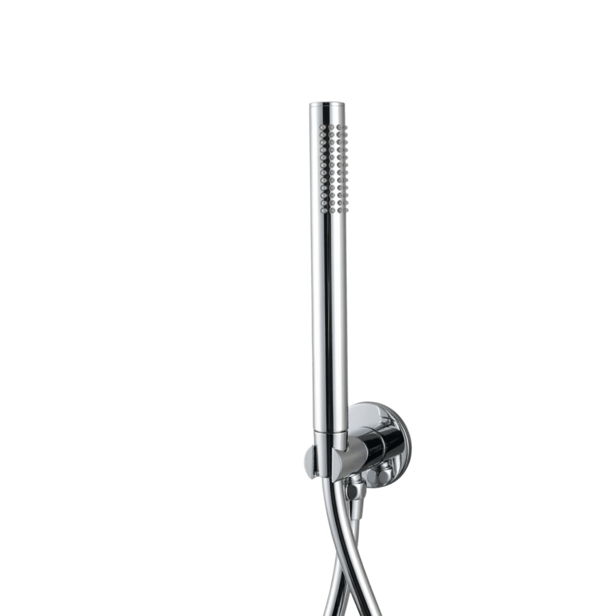 Handdouche met houder van inbouw plafondregendouche Alti in chroom