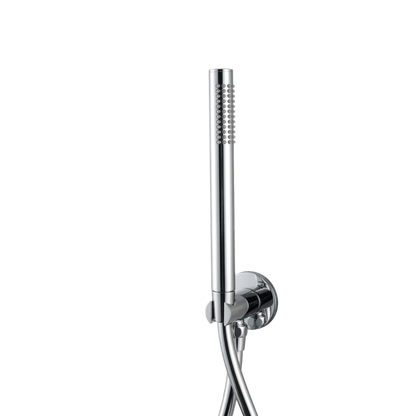 Handdouche met houder van inbouw plafondregendouche Alti in chroom