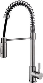 Floyd keukenkraan met coldstart en handdouche RVS