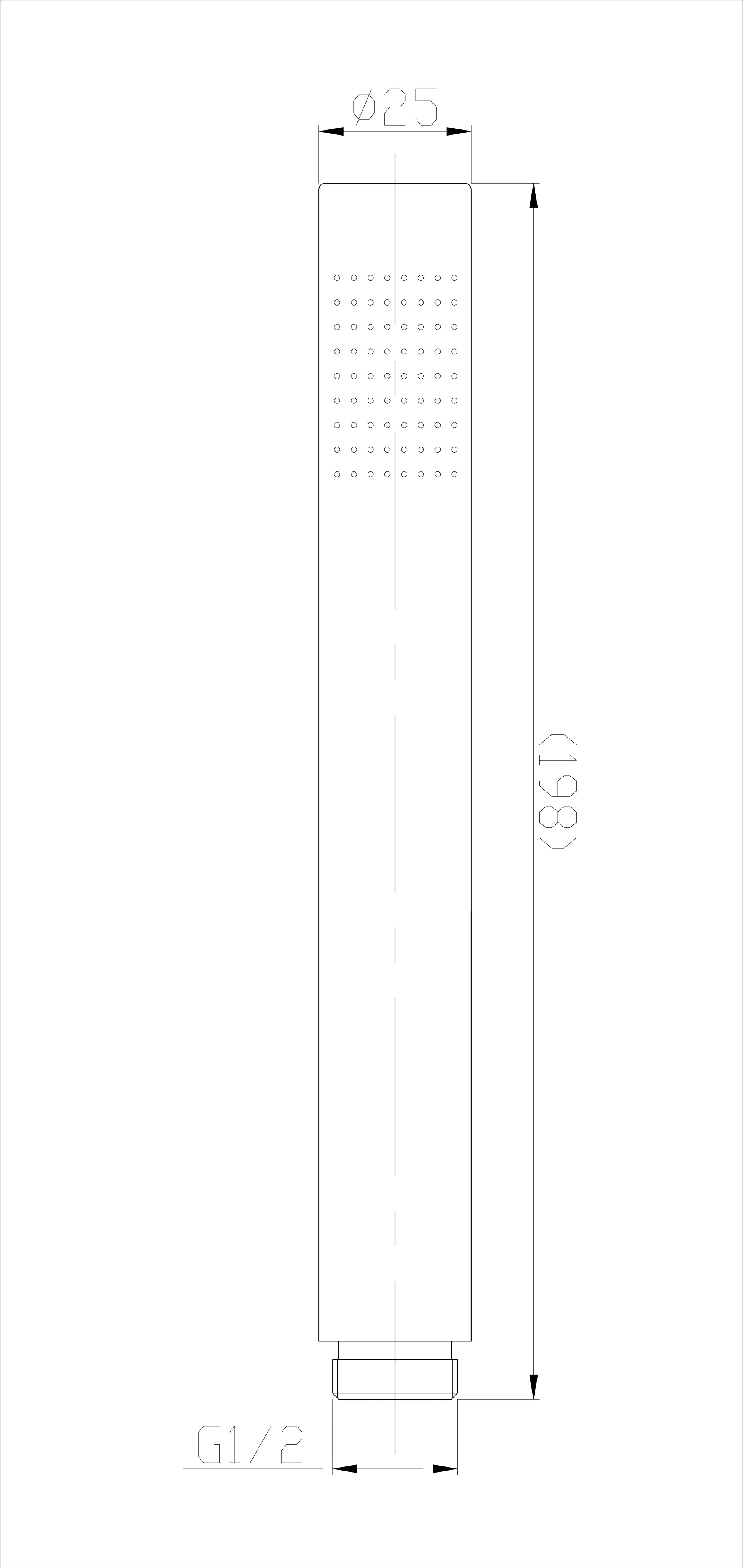 Caral staafhanddouche RVS 8718858071579