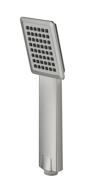 304 handdouche vierkant 1 stand geborsteld RVS