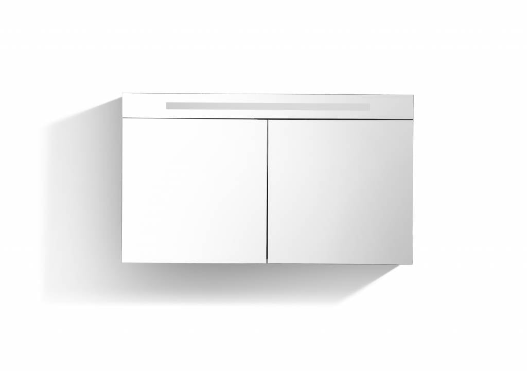 Spiegelkast 120 met LED verlichting Century Oak