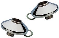 Set luxe S-koppelingen 1/2x3/8 met rozet