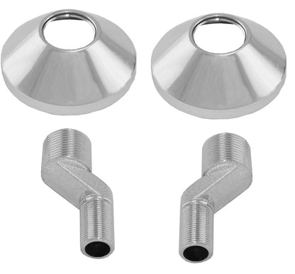 Set S-koppelingen 3/4 inchx3/8 inch grote sprong