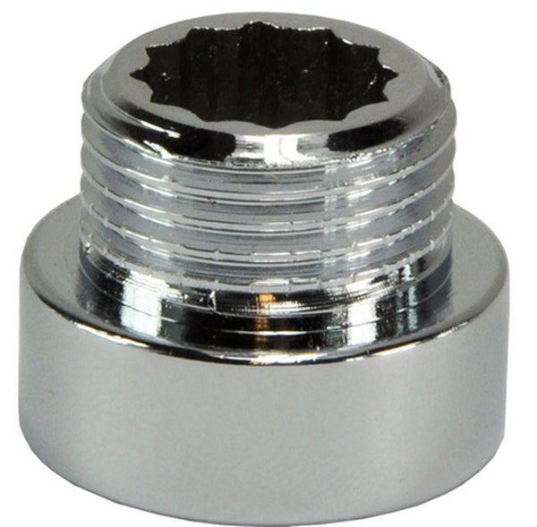 Manguito de extensión para grifo 1/2 x 10 cromado