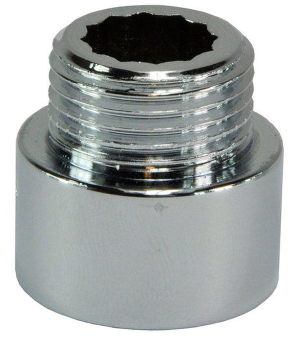 Manguito de extensión para grifo 3/8 x 20 cromado