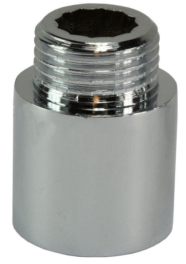 Kraanverlengkoppeling 1/2 x 25 chroom