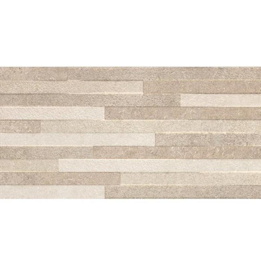 Pierre Taupe Decor 30x60 rett wandtegels