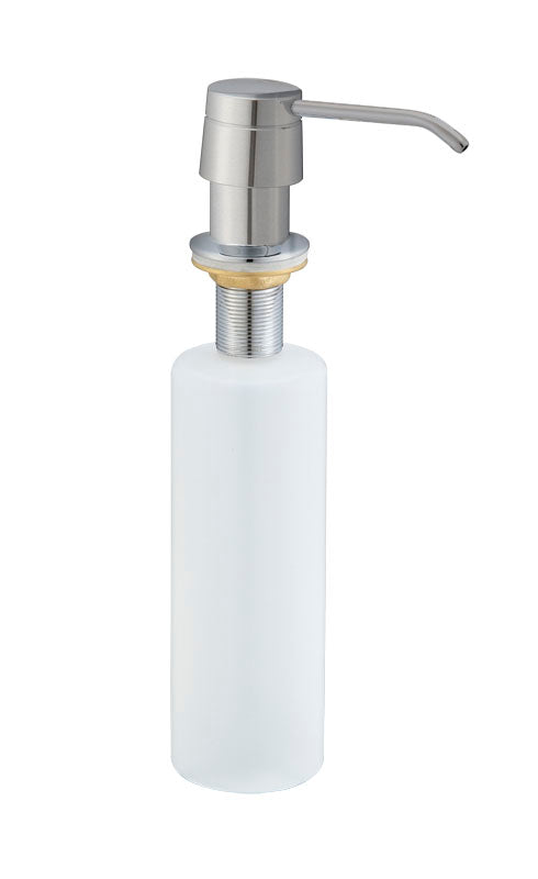 Wiesbaden inbouw zeeppompje geborsteld staal kunststof fles 250ml - WDtegels