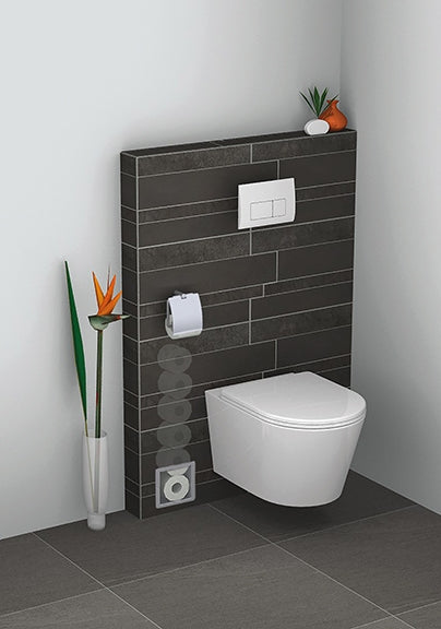 Sunk reserve toiletrolhouder RVS 8719323032187