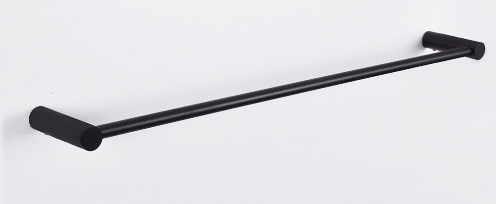 Wiesbaden Ida enkele handdoekrek 60cm zwart - WDtegels