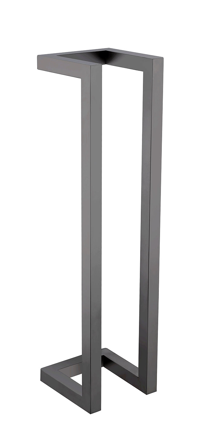 Loft handdoekrek 50x12,5x12,5cm gunmetal PVD