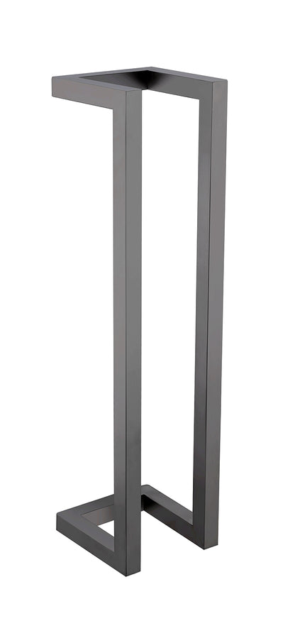 Loft handdoekrek 50x12,5x12,5cm gunmetal PVD