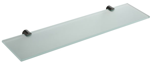 Ida glass shelf | Gunmetal
