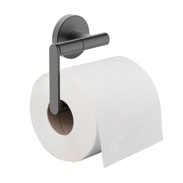 Wiesbaden Alonzo Toilet Roll Holder without Cover | Gunmetal