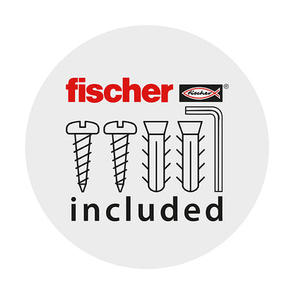 Wiesbaden Alonzo toiletrolhouder zonder klep gunmetal