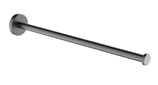 Alonzo single-arm towel rack | Gunmetal PVD