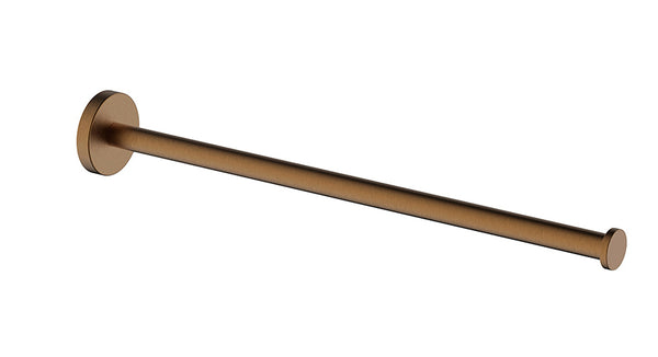 Toallero de 1 brazo Alonzo | Cobre bronce cepillado PVD
