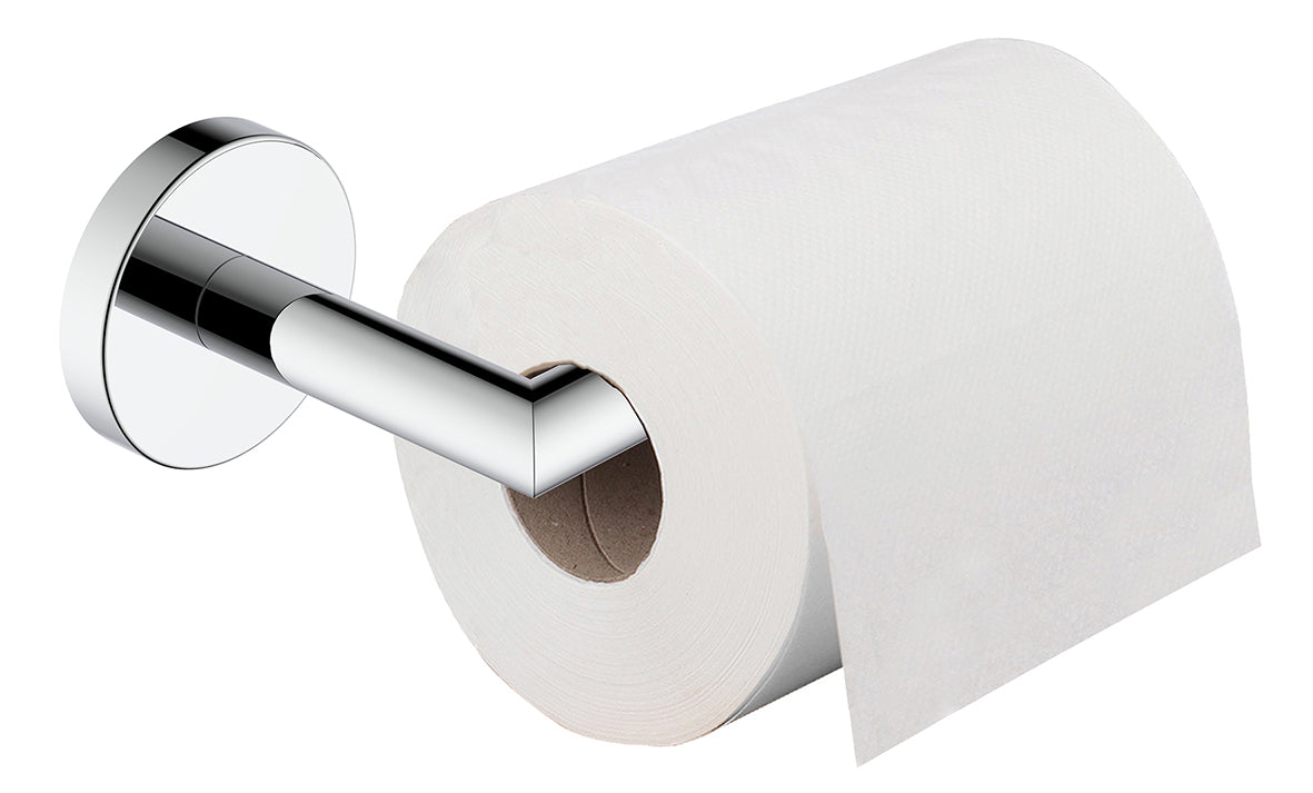 Alonzo toiletrolhouder met vaste arm chroom - productfoto 2