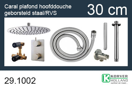 one-pack built-in thermostat set round type 203 GS (30 cm)